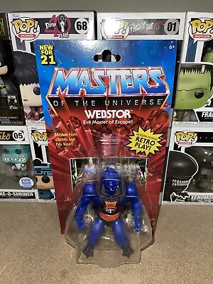 MOTU Masters Of The Universe Origins Webstor Climbing Figure New • $29.95