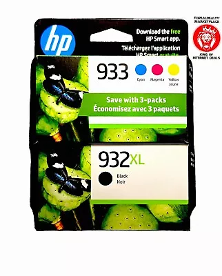 4 Premium 932/XL/933/XL New Original  Ink Cartridge For HP OfficeJet  • $65.77