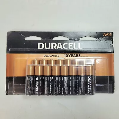16-Pack Duracell Coppertop AA Alkaline Battery - EXP March 2028 • $13.99