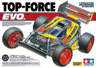 Tamiya 1/10 Top Force Evo. 2021 Limited Buggy RC Car Kit EP W/Motor ESC 47470 • $365