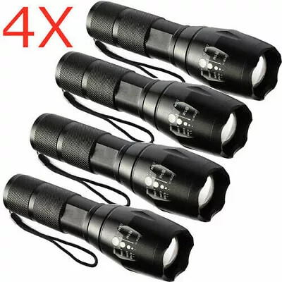 LED Tactical Flashlight Military Grade Torch Small Super Bright Handheld Light • $19.99