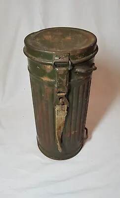 £110 • Buy WW2 Original German M31 Gas Mask Canister Dated 1943
