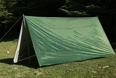 Ultralight Waterproof Tent Tarp Hammock Rain Fly Shelter Sunshade Canopy 3X3 M • $27.89