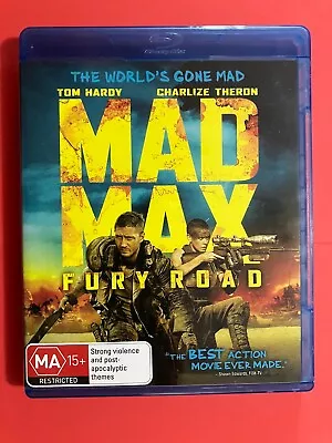 Blu-Ray : MAD MAX - Fury Road • $9.90