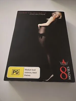 The Marilyn Monroe Collection DVD  8 Disks Region 4 VGC • $21.95