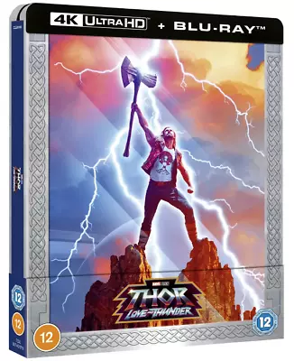 Thor: Love And Thunder 4K Steelbook Ultra-HD Blu-Ray *UK Release* • £19.97