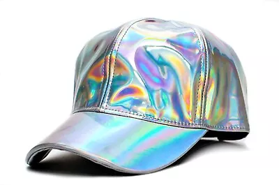 Back To The 80's Future Marty McFly Hat Curved Bill Rainbow Cap Adult • $19.95