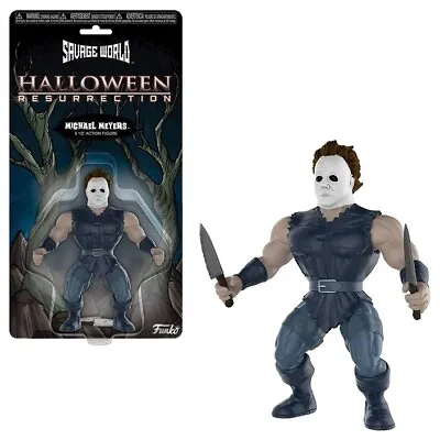 Funko Savage World Halloween Resurrection Michael Myers Mike 5.5” Action Figure • £14.99