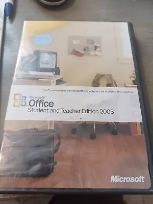 Microsoft Office Student And Teacher Edition 2003 For Windows • $6