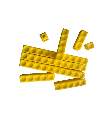 Maths Link Yellow Counting Cubes Pack Of 50 2cm X 2cm X 2cm Cubes Visual Learner • £7.20