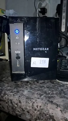 £125 • Buy Netgear RND-2C RN31200 2 Bay NAS Enclosure 2 X 2TB Drives