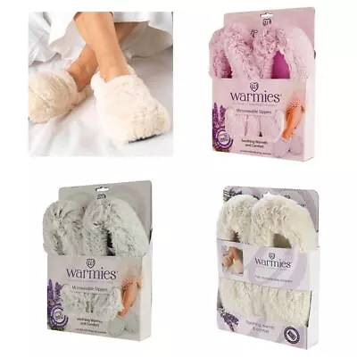 Warmies Microwavable Luxury Slippers With Lavender • £15.95