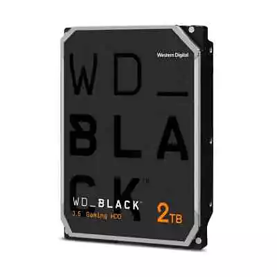 Western Digital WD Black 2TB 3.5' HDD SATA 6gb/s 7200RPM 64MB Cache CMR Tech • $84