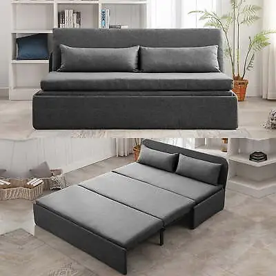 Modern Pull Out Sofa BedConvertible Sleeper SofaTwin/Queen Size Sofa Bed Couch • $479.99