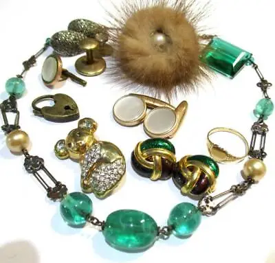 £0.99 • Buy Vintage Lot Vintage  Jewellery Vtg  Brooch Job Lot  Mixed Lot Jewellery Items,
