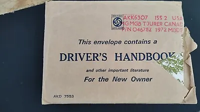 MGB Handbook. 1972 • $20