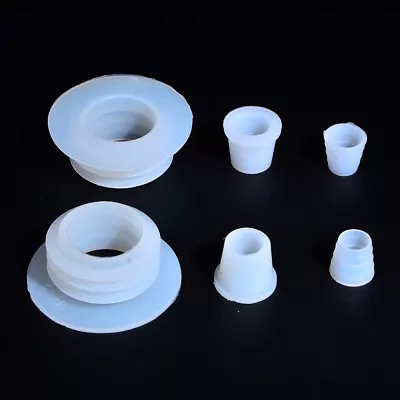 3pcs Set White Hookah Grommet Shisha Hose Bowl Rubber Spacer Seal Water Narguile • $8.79