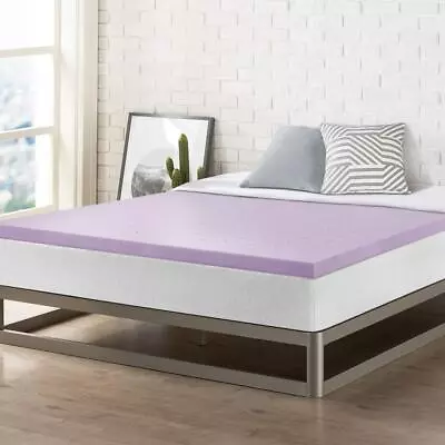 Best Price Mattress 2 Inch Ventilated Memory Foam Mattress Topper Soothing L... • $59.64