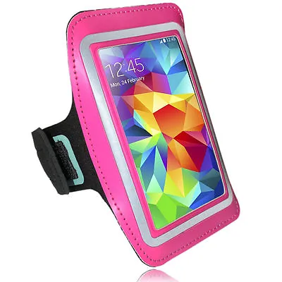 £0.99 • Buy Sports Running Jogging Armband Waterproof Cover For Samsung S3, S4 Hot Pink