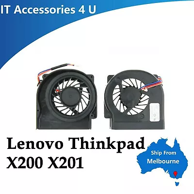 Laptop CPU Cooling Fan For LENOVO IBM Thinkpad X200 X201 X201i 3 Pin 3 Wire • $16