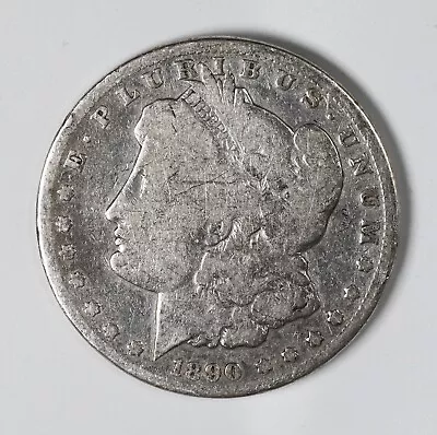 1890 CC Morgan Silver Dollar • $110