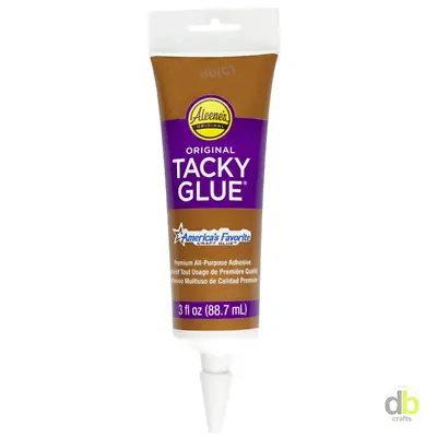 3oz (88.7mL) Aleene's Original Tacky Glue Arts Crafts Squeeze Tube ( 21372 ) • £6.49
