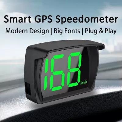 Universal GPS HUD Digital Speedometer Head Up Display Electronics Accessories • $19.99