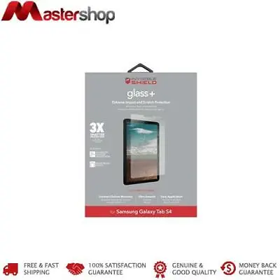 $49.95 • Buy Zagg Invisible Shield  Glass+ Tempered Glass Screen Guard Galaxy Tab S4