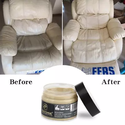 Advanced Leather Repair Filler Cream Gel Kit Restore Car Seat Sofa Scratch Holes • $6.59