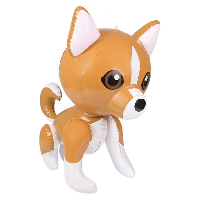 £10.73 • Buy 24  Chihuahua Fox  Inflatable - Baby Wolf Inflate Blow Up Toy Party Decoration