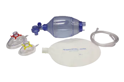 MCR Medical Training Bag Valve Mask (BVM) In Reusable Mesh Bag Adult/Child • $20.50