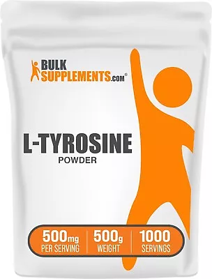 BulkSupplements L-Tyrosine Powder 500g - 500 Mg Per Serving • $24.96