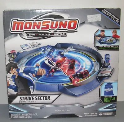 Monsuno Strike Sector Combat Arena Set W Battle Bag - New (Jakks Pacific 2012) • $10.99
