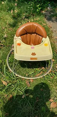 Vintage 70s Baby Walker Feeder By Century Vinyl Faux Leather  • $179