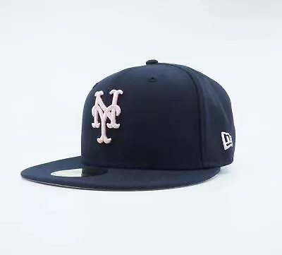 [70619524] Mens New Era MLB NY METS 5950 FITTED 'SUBWAY SERIES' - NAVY • $34.99