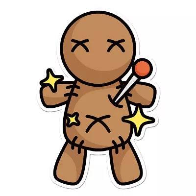 Voodoo Doll Vinyl Decal Sticker - Ebn7833 • $5.07