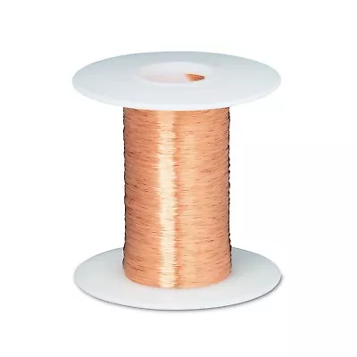 44 AWG Gauge Enameled Copper Magnet Wire 4 Oz 19950' Length 0.0022  155C Natural • $17.57