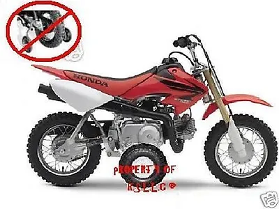 1 Set Honda Crf Or Xr Or Z 50 Motorcycle Training Wheels . Crf50 Xr50 Z50 Z50a!! • $45