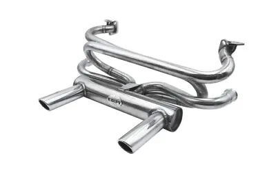 EMPI 2 Tip GT Exhaust For Type 1 VW Engines Stainless Steel Dunebuggy & VW • $359.99