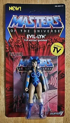 EVIL-LYN  Super7 Masters Of The Universe Action Figure NEW UNPUNCHED MOTU   • $29.76