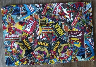 Captain Marvel Thor Iron-man Hulk Toddler Pillow Case Wolverine Home Made • $11.04