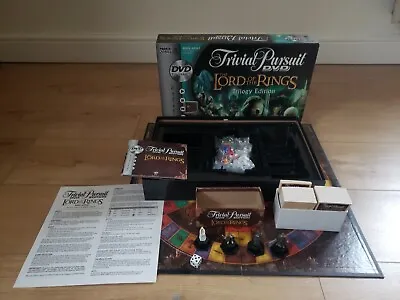 £19.95 • Buy Lord Of The Rings Trivial Pursuit DVD Trilogy Edition New & Sealed Contents