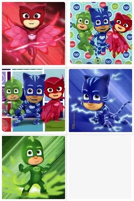 PJ Masks Stickers X 5 - Birthday Party Supplies Favours Loot - Party Giveaways • $2.95