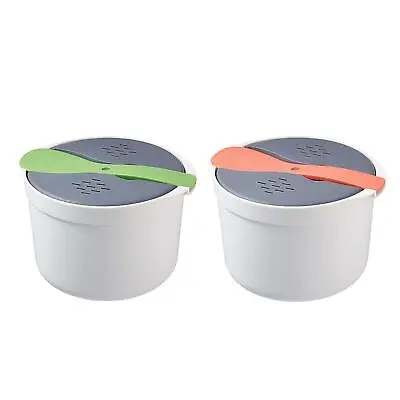 Multifunctional Rice Cooker Microwave Pasta Cooker With Strainer Cooking Rice • £16.38