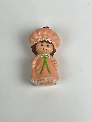 Vintage Strawberry Shortcake In Nightgown Miniature Mini PVC Figure 1981 B21#2 • $16.49