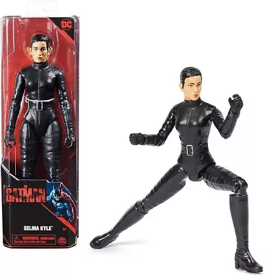 Spin Master The Batman Movie Catwoman Selina Kyle 12  Action Figure DC Comics • $7.87