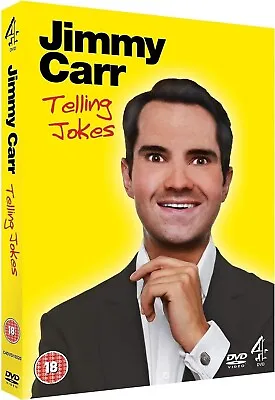 Jimmy Carr Telling Jokes Channel 4 Uk 2009 Dvd New And Sealed • £2.89