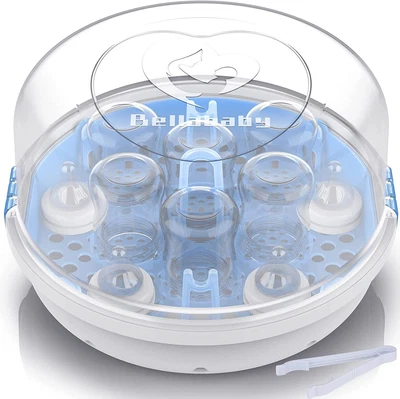 £20.92 • Buy Bellababy Bottle Steriliser,Microwave Steam Steriliser For Baby Bottles,