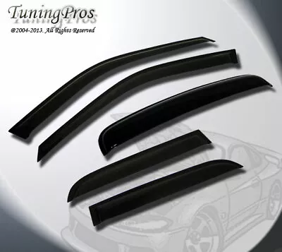 JDM Outside Mount Vent Window Visor Sunroof 5pcs Mazda 6 Mazda6 10-12 GT I • $60.85