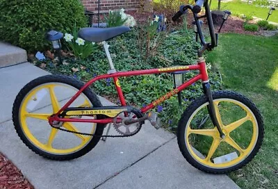 Vintage 1980 Schwinn Mag Scrambler Phantom Bmx Bicycle  • $400